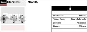 DC72950 Brzdový třmen Remy Remanufactured REMY