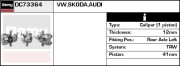 DC73364 Brzdový třmen Remy Remanufactured REMY