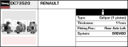 DC73520 Brzdový třmen Remy Remanufactured REMY