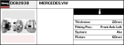 DC82838 Brzdový třmen Remy Remanufactured REMY