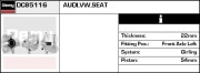 DC85116 Brzdový třmen Remy Remanufactured REMY