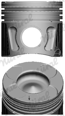 87-435706-10 Píst NÜRAL