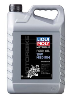 1606 LIQUI MOLY Motorbike Fork Oil 10w Medium - olej do tlumičů pro motocykly - střední 5 l 1606 LIQUI MOLY