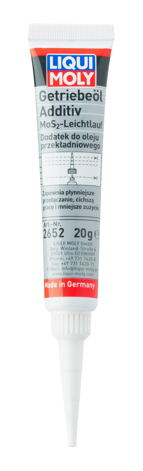 2652 LIQUI MOLY prísada do prevodového oleja 2652 LIQUI MOLY