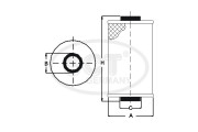 SH 4793 P SCT - MANNOL olejový filter SH 4793 P SCT - MANNOL