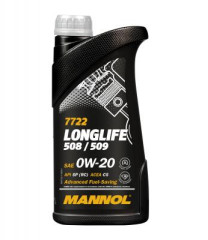 MN7722-1 Motorový olej Mannol Longlife 508/509 0W-20 SCT - MANNOL