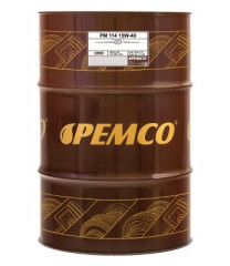 PM0114-DR PEMCO 114 15W-40 E7 208 lt SCT - MANNOL