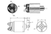 227942 Elektromagnetický spínač, startér ERA