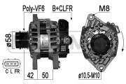 209023 generátor OEM ERA