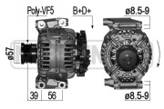 209058 generátor OEM ERA