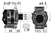 209109 ERA alternátor 209109 ERA