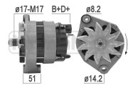 209163 generátor OEM ERA