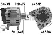 209165 generátor OEM ERA