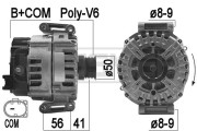 209174 generátor OEM ERA