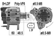 209217 generátor OEM ERA