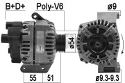 209240 generátor OEM ERA