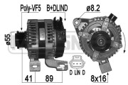 209396 generátor OEM ERA