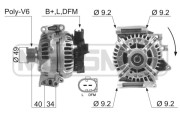 210133 generátor OEM ERA