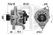 210254 generátor OEM ERA