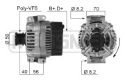 210272 generátor OEM ERA