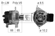 210534 ERA alternátor 210534 ERA