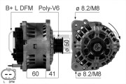 210568 ERA alternátor 210568 ERA