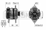 210653 generátor OEM ERA