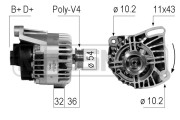 210745 ERA alternátor 210745 ERA