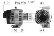 210752 ERA alternátor 210752 ERA