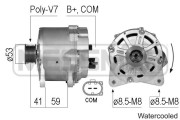 210792 generátor OEM ERA