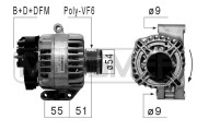 210833 generátor OEM ERA