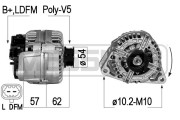 210834 generátor OEM ERA