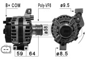 210875 generátor OEM ERA