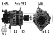 210959 generátor OEM ERA