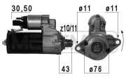 220698 Startér OEM ERA