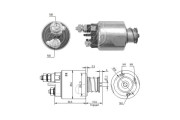 227059 Elektromagnetický spínač, startér ERA