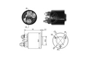 227383 Elektromagnetický spínač, startér ERA