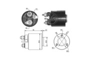 227384 Elektromagnetický spínač, startér ERA