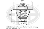 350309 Termostat, chladivo OEM ERA