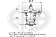 350353A ERA termostat chladenia 350353A ERA