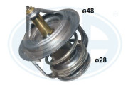 350536 Termostat, chladivo OEM ERA