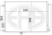 667008 Kondenzátor, klimatizace ERA