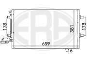 667027 ERA kondenzátor klimatizácie 667027 ERA