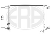 667094 Kondenzátor, klimatizace ERA