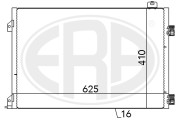 667131 Kondenzátor, klimatizace ERA