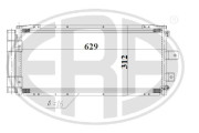 667187 Kondenzátor, klimatizace ERA