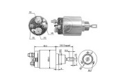 ZM1475 ERA elektromagnetický spínač pre żtartér ZM1475 ERA