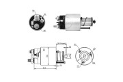 ZM1497 Elektromagnetický spínač, startér ERA