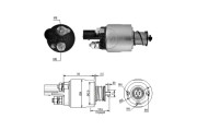 ZM1498 Elektromagnetický spínač, startér ERA