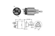 ZM1573 Elektromagnetický spínač, startér ERA